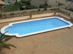 Piscinas de fibra